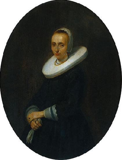 Gerard ter Borch the Younger Portrait of Johanna Bardoel (1603-1669). Sweden oil painting art